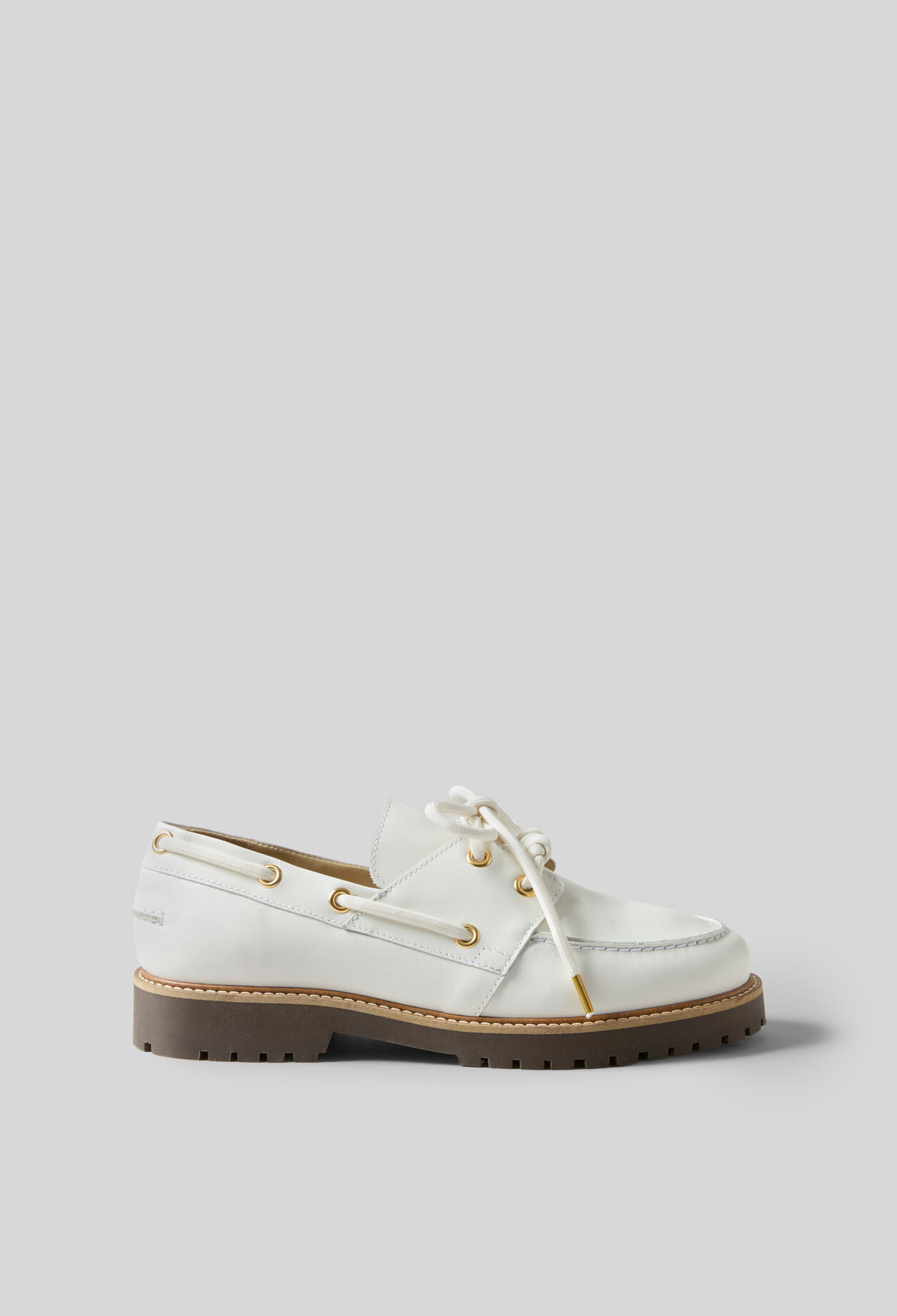 Bootsschuhe aus Leder