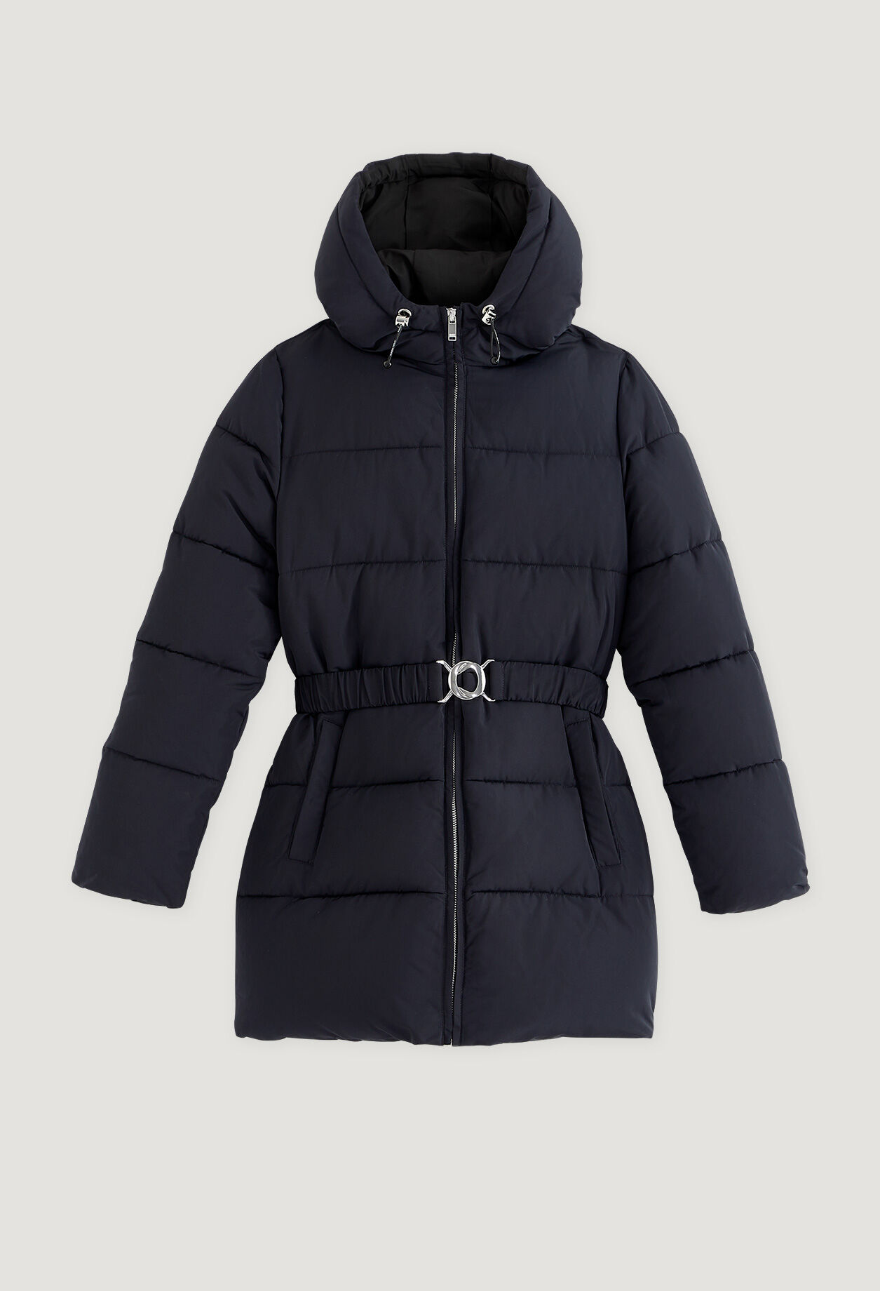 Daunenjacke mit Kapuze