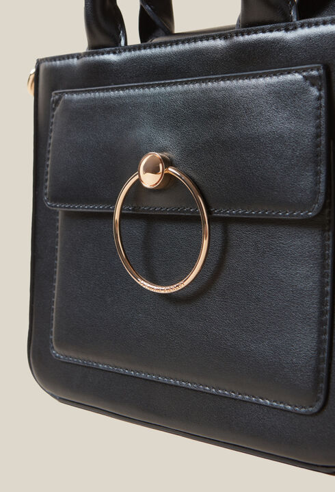 Anouck smooth leather chain bag