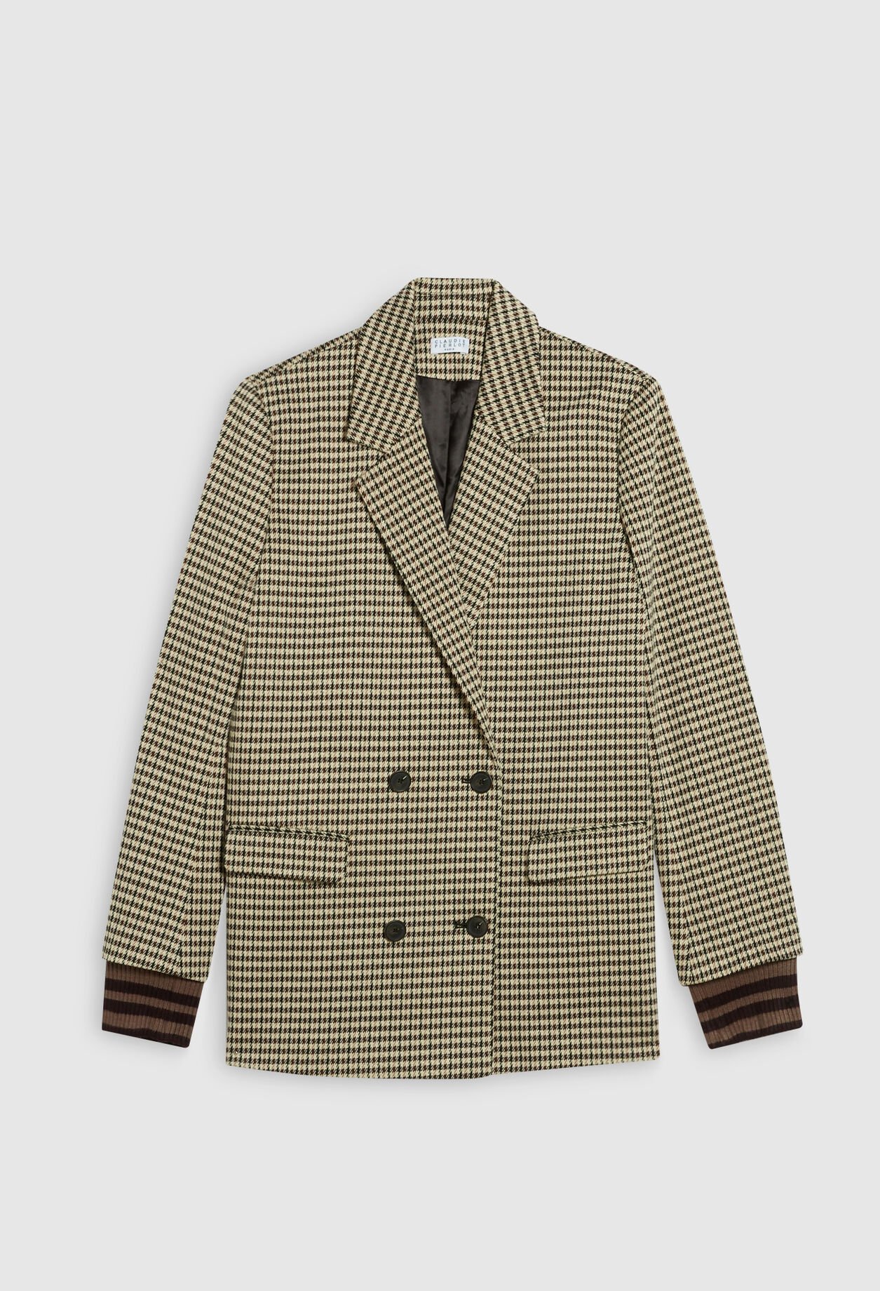 Checked jacket
