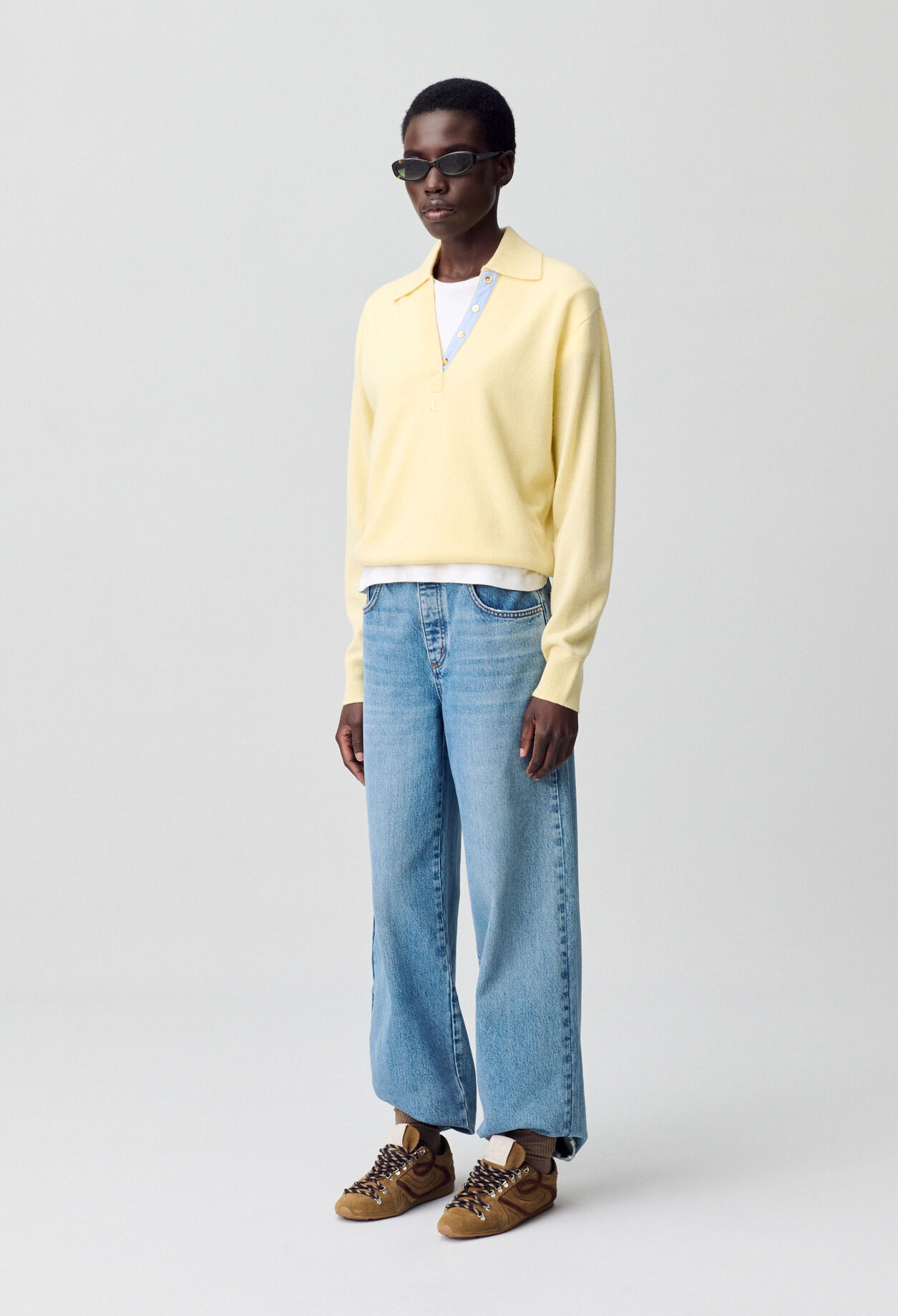 Wool Polo Jumper