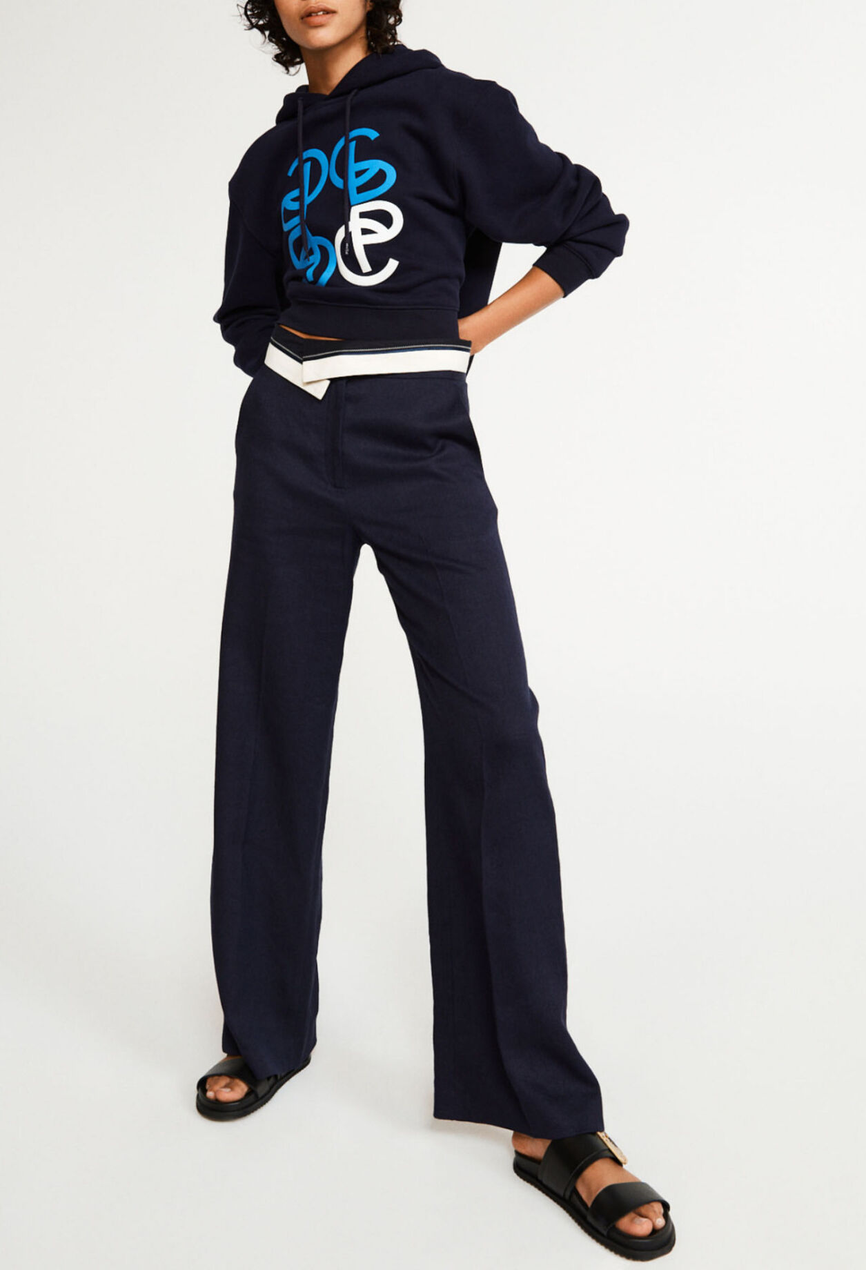 Schneiderhose mit hoher Taille