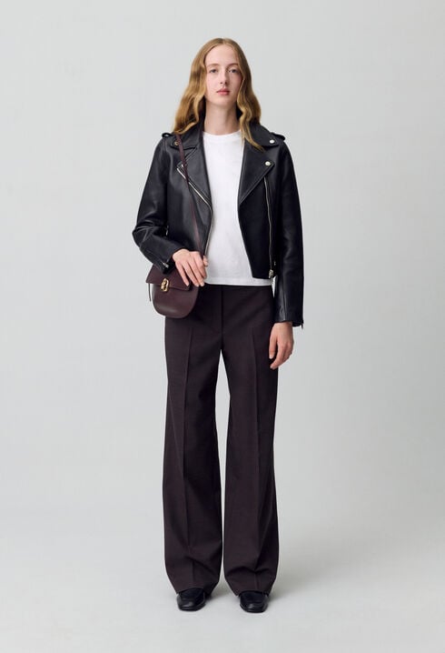Leather jacket