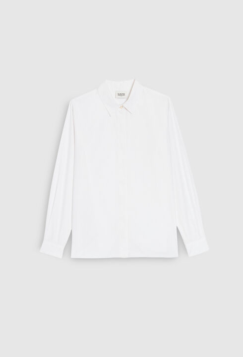 Chemise blanche classique coton