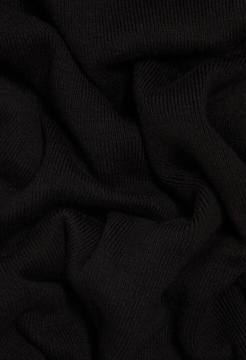 Asymmetrisches Strickkleid
