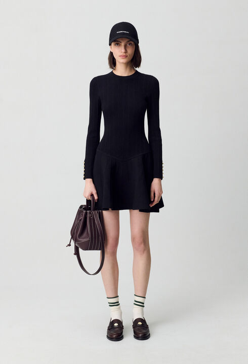 Robe courte patineuse