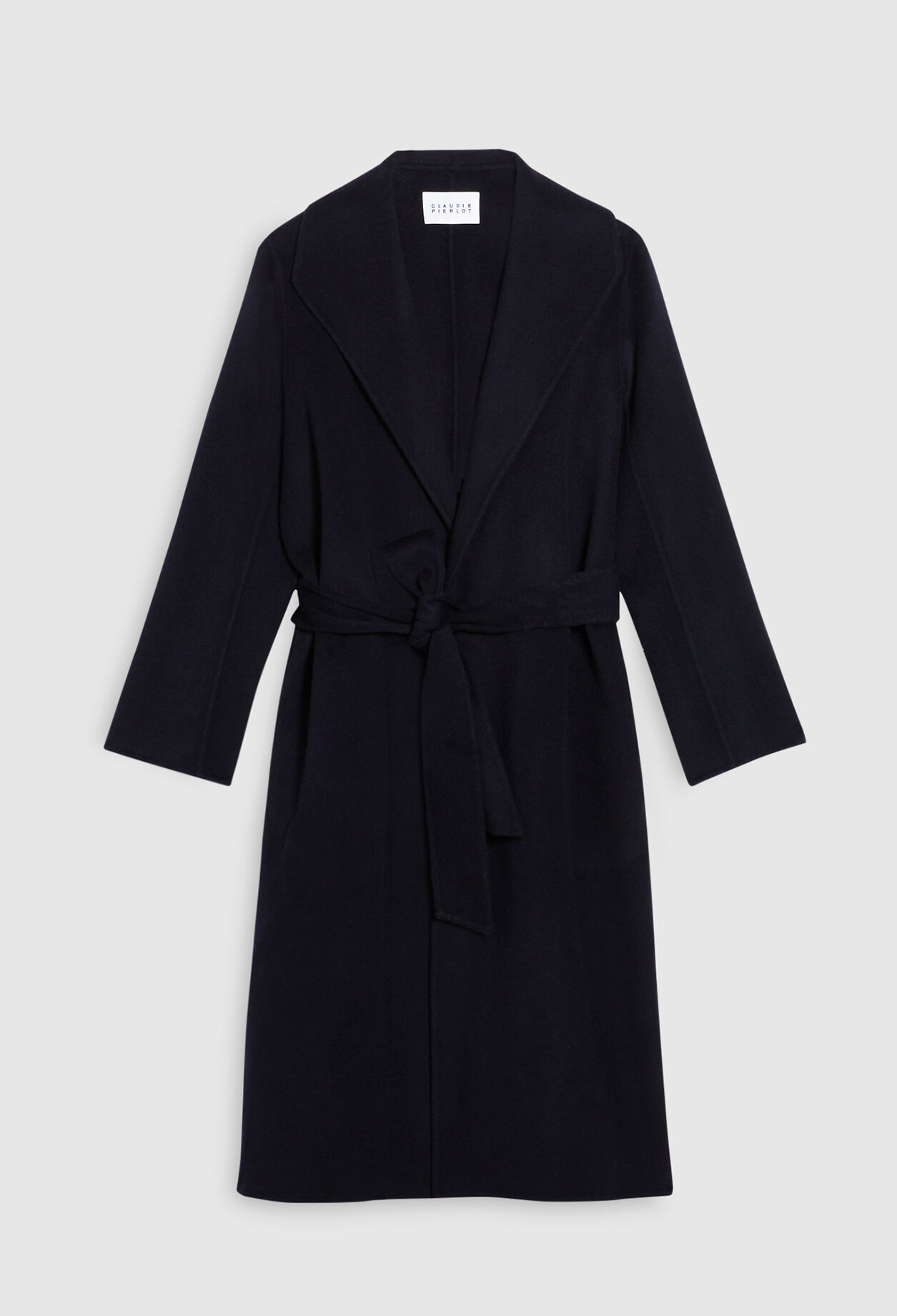 Manteau en laine traçable