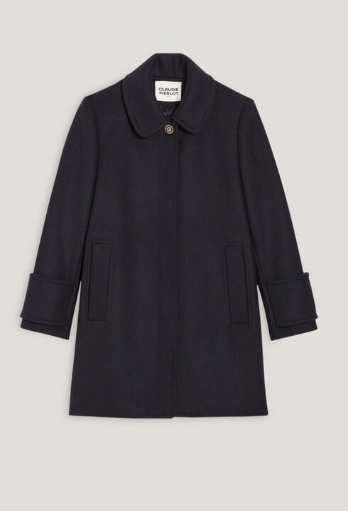 Manteau col claudine