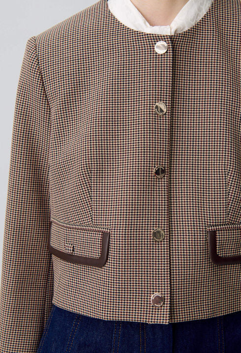 Cropped Boxy Jacket