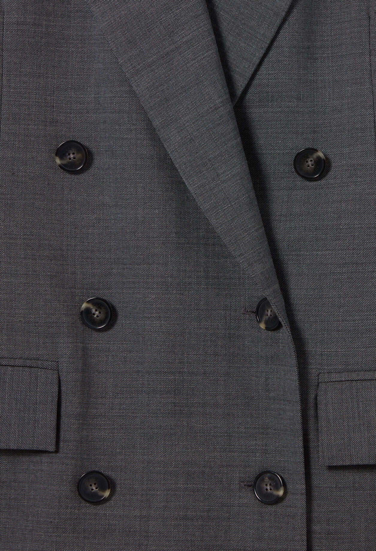 Double-Breasted Tailored Blazer