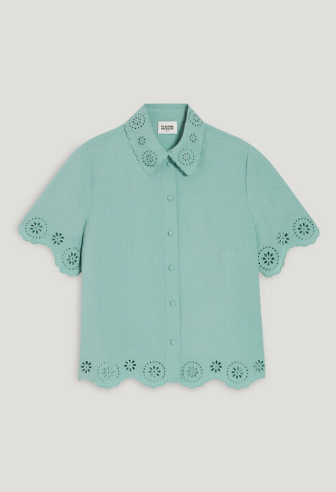 Broderie anglaise shirt