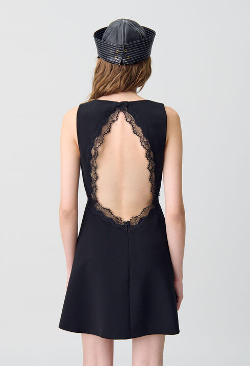 Robe dos nu dentelle