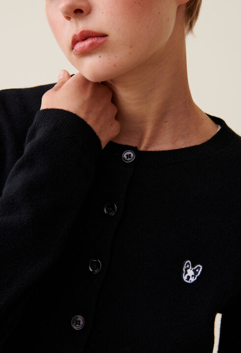 Jean Toto Wollcardigan
