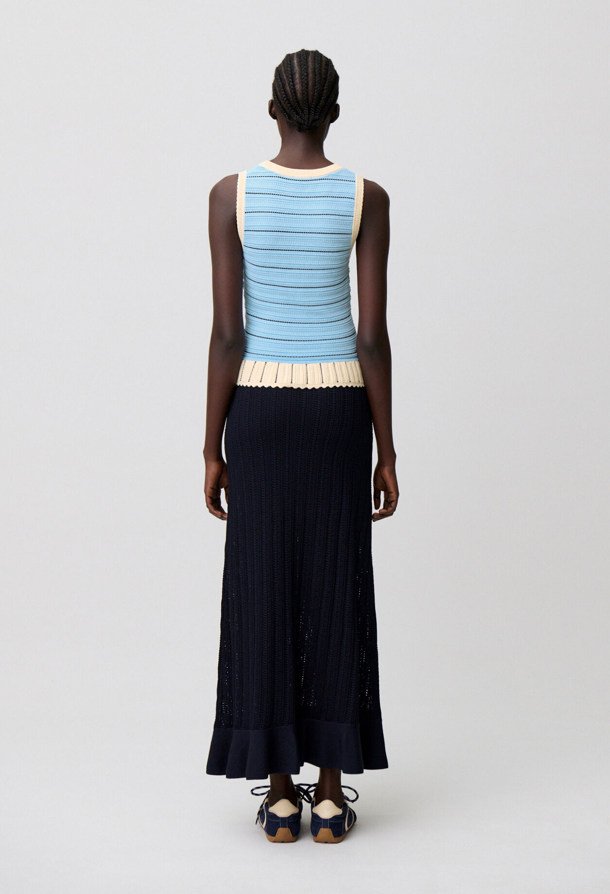Top maille ray&eacute;