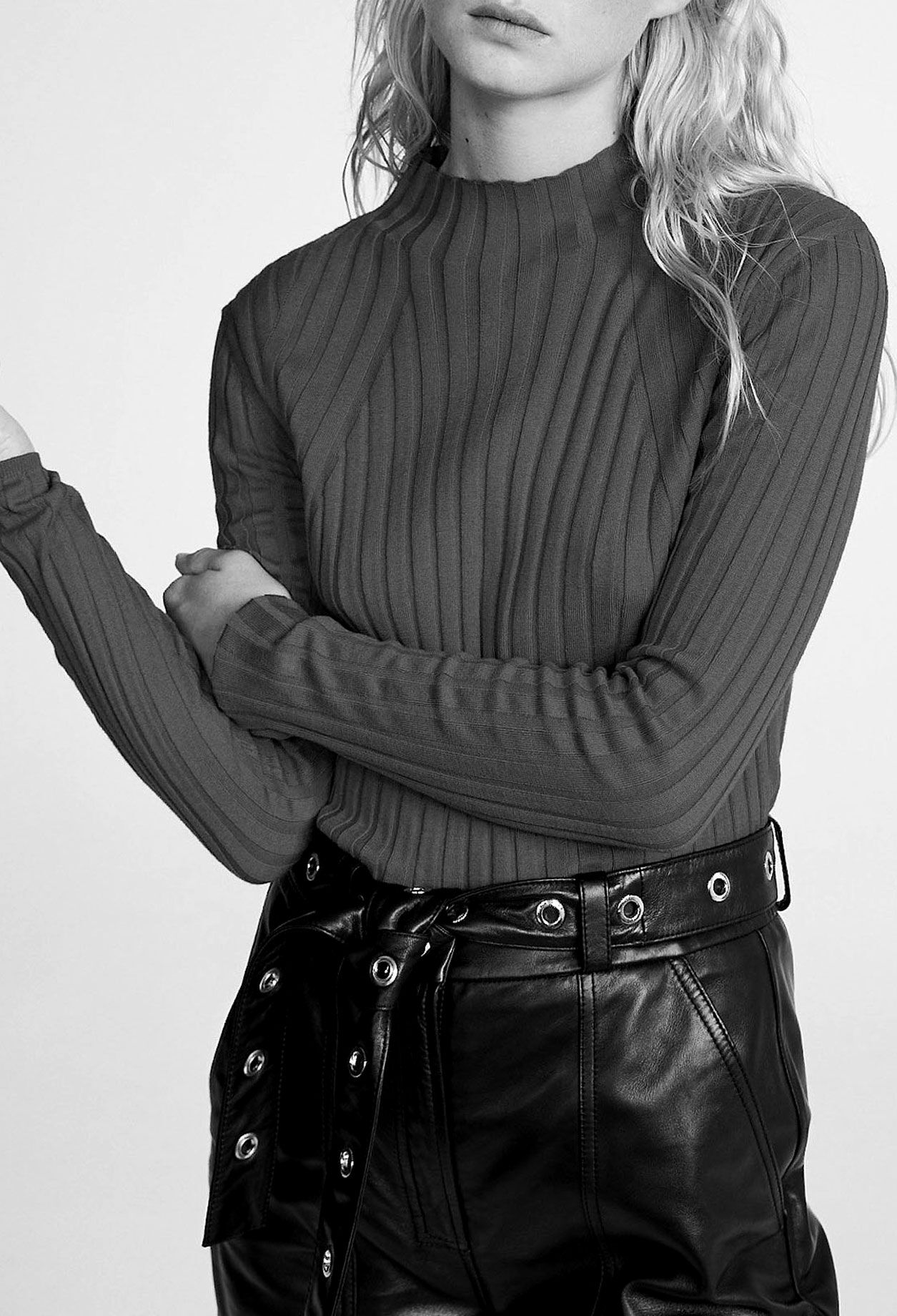 Pull côtelé