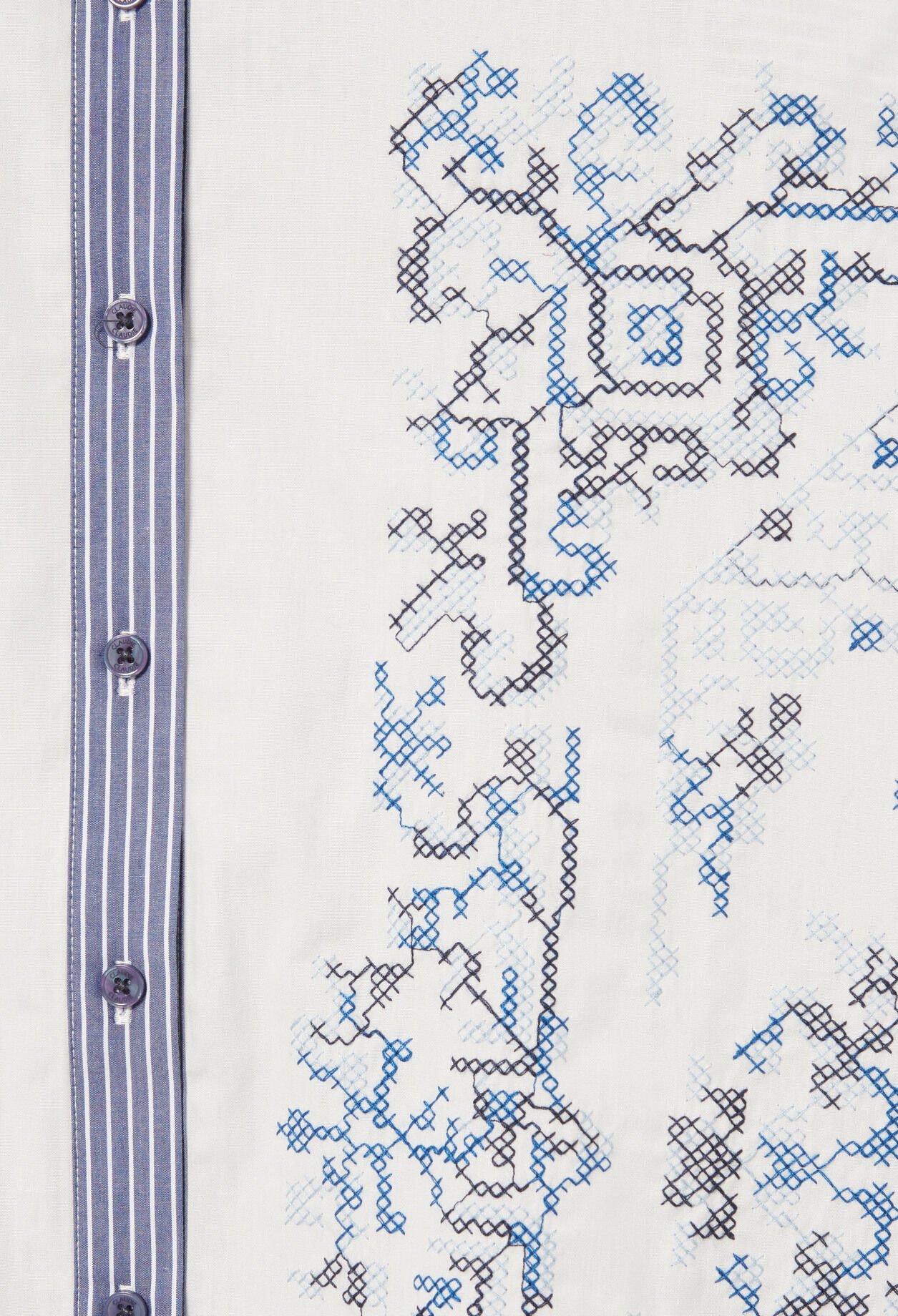 Striped cotton shirt