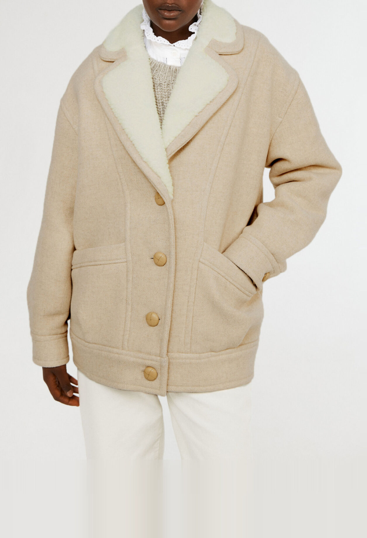 Manteau en laine