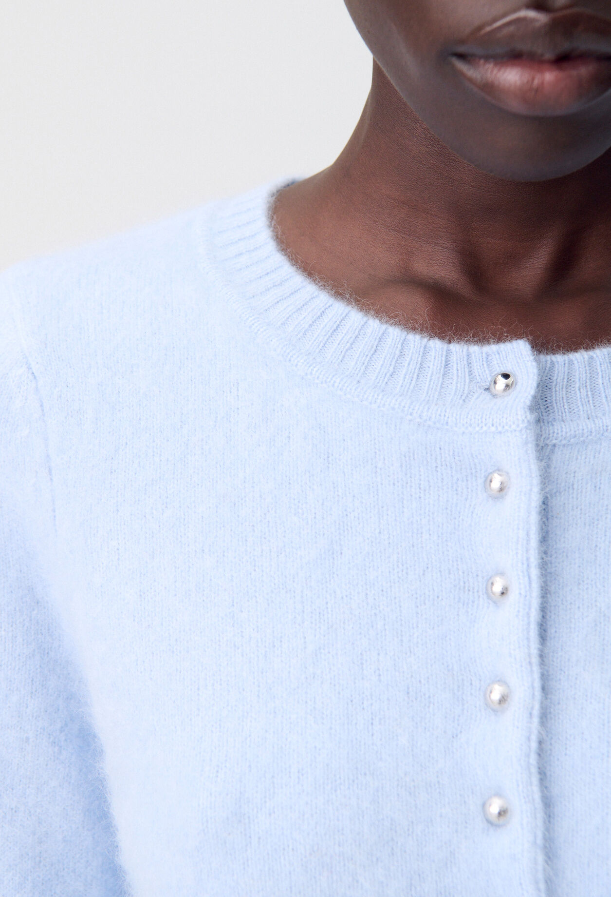 Brushed Knit Cardigan