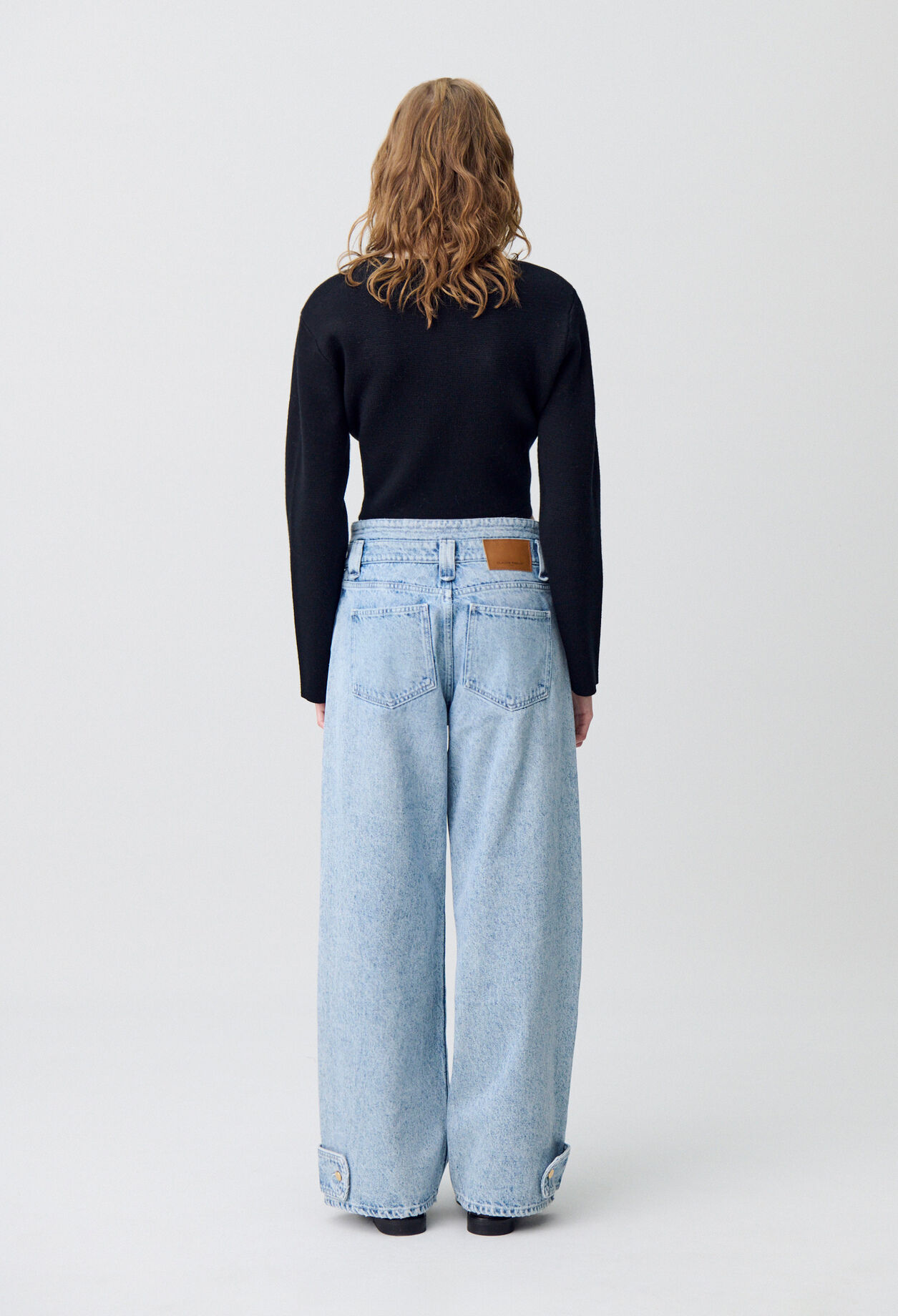 Jean denim droit