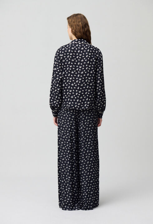 Chemise fluide courte