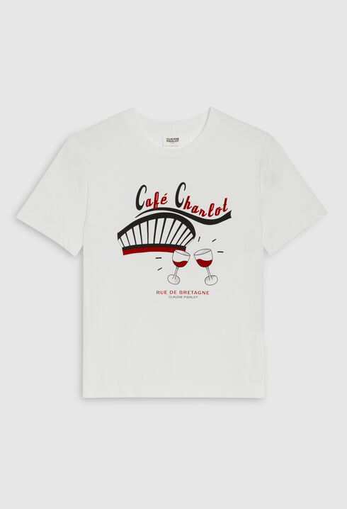 White Café Charlot T-shirt