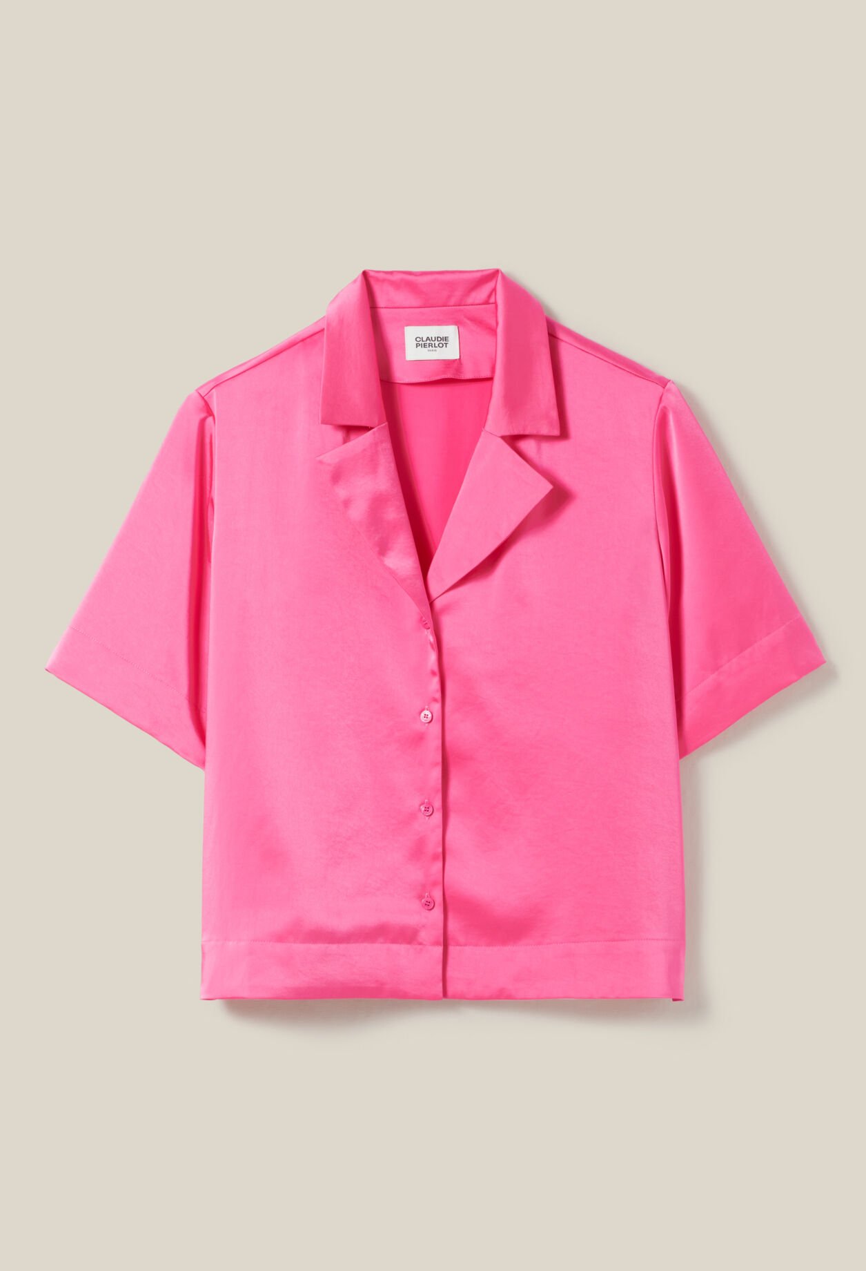 Chemise fluide manches courtes