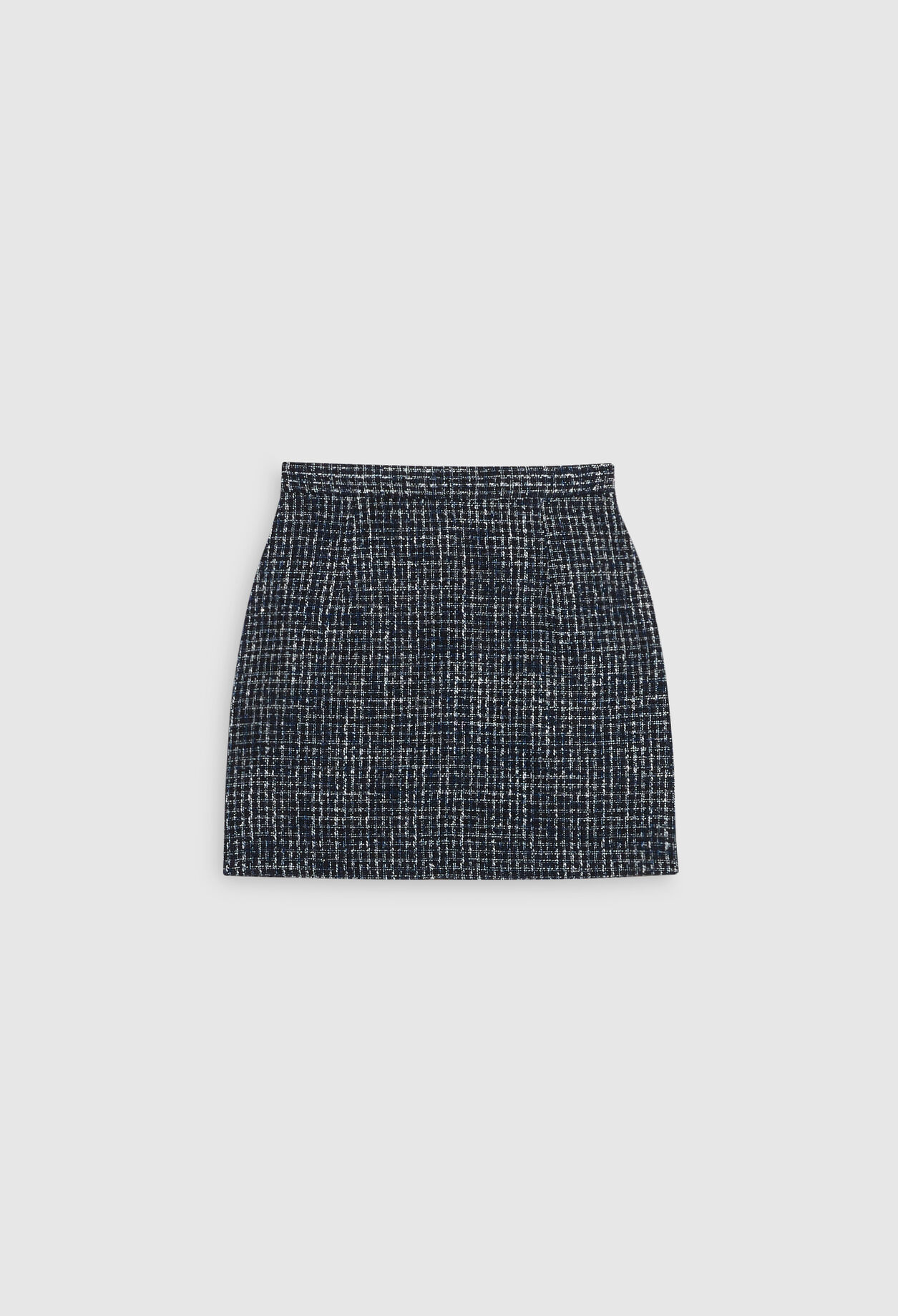 Short tweed skirt