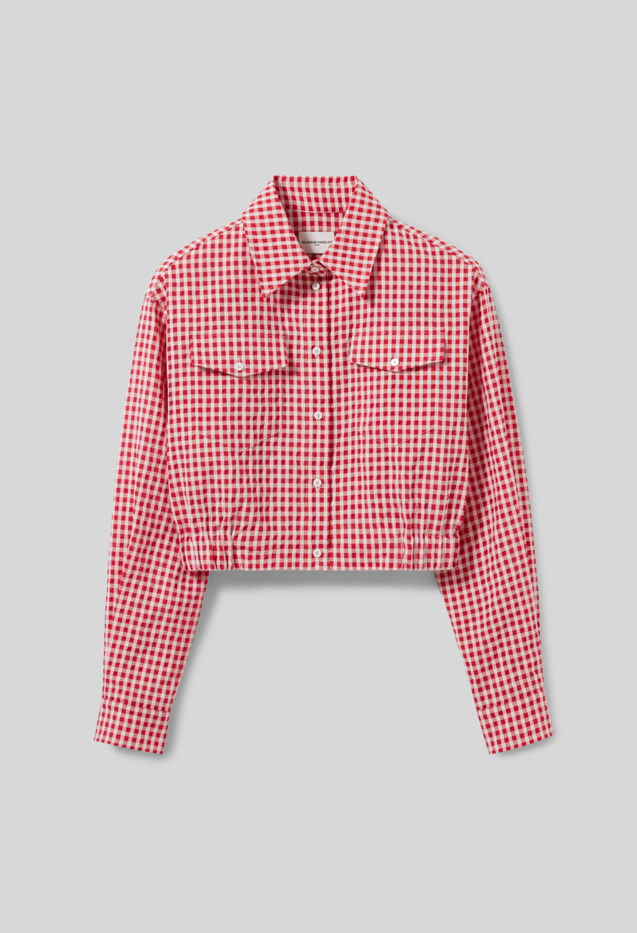 Chemise à carreaux vichy