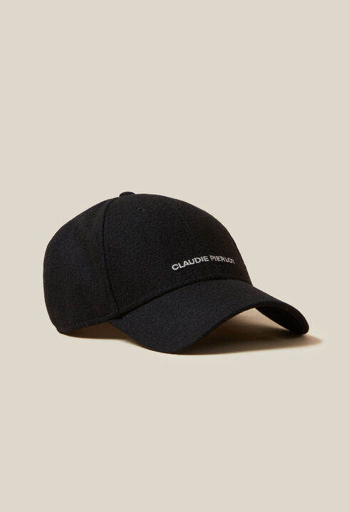 Casquette logo Claudie Pierlot noire