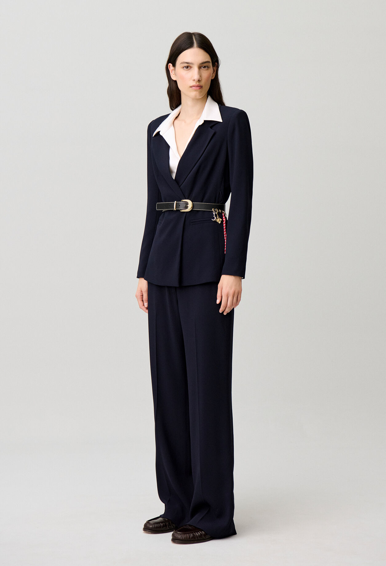 Double-breasted tailored jacket