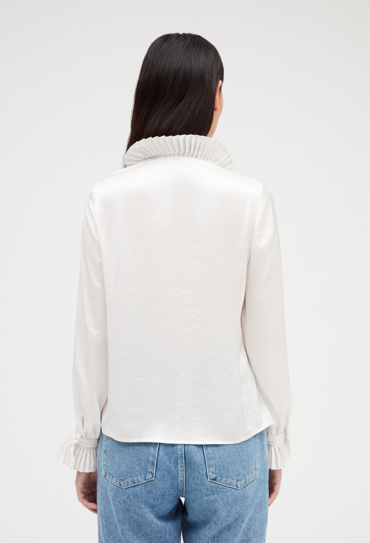 Ruffled blouse