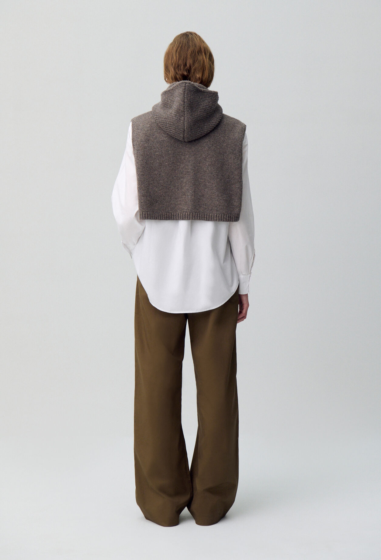 Col maille cagoule