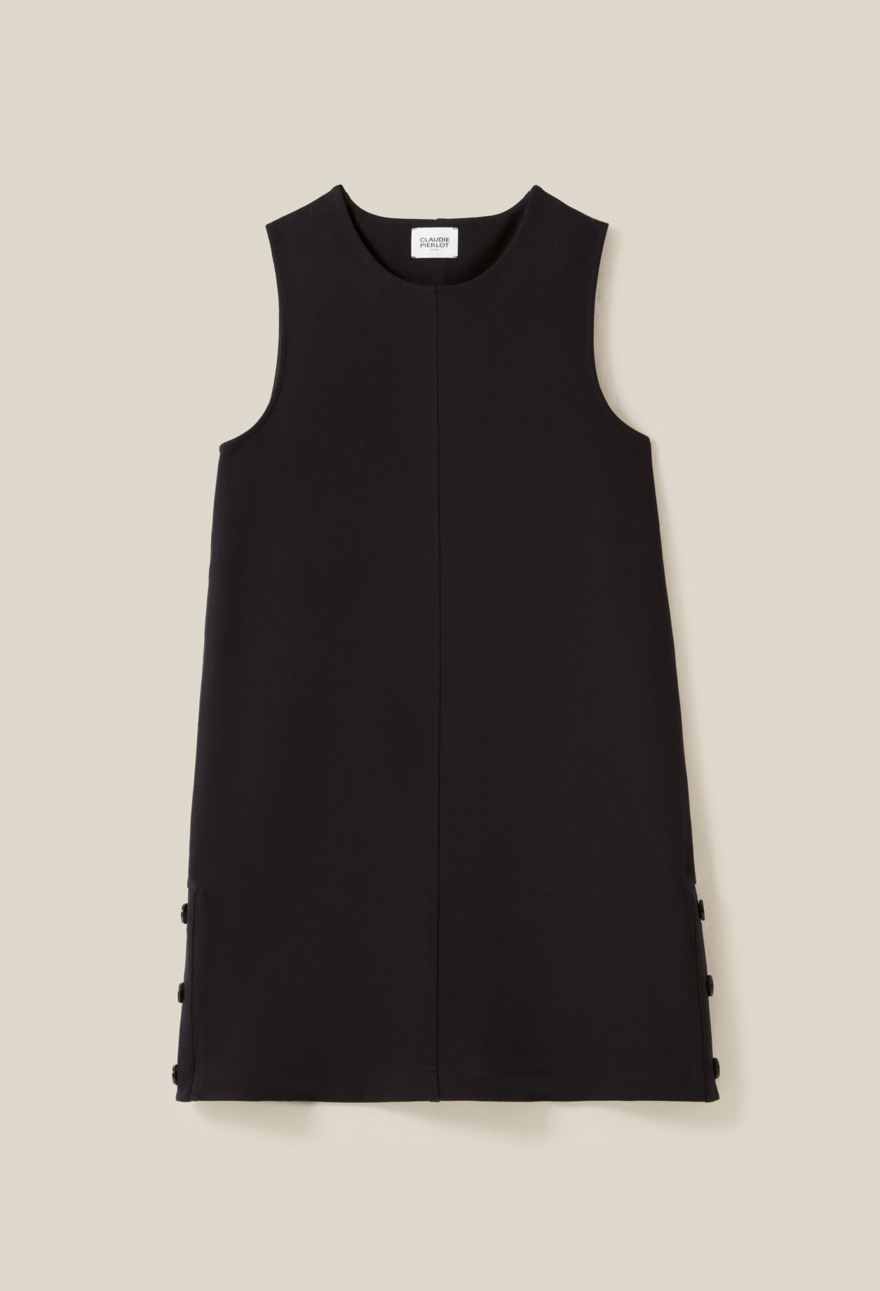 Ärmelloses kurzes Kleid