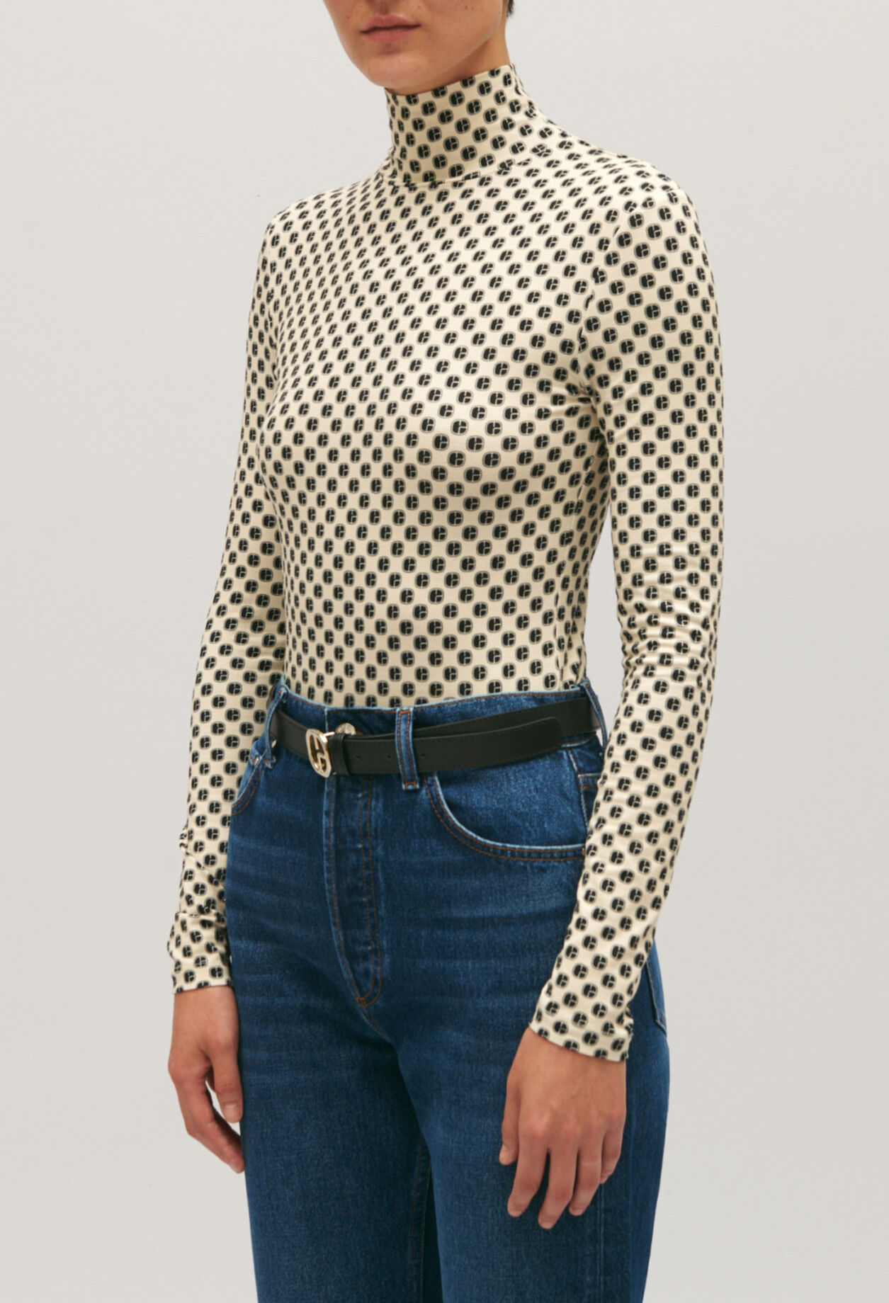 Pullover mit CP-Monogramm-Print