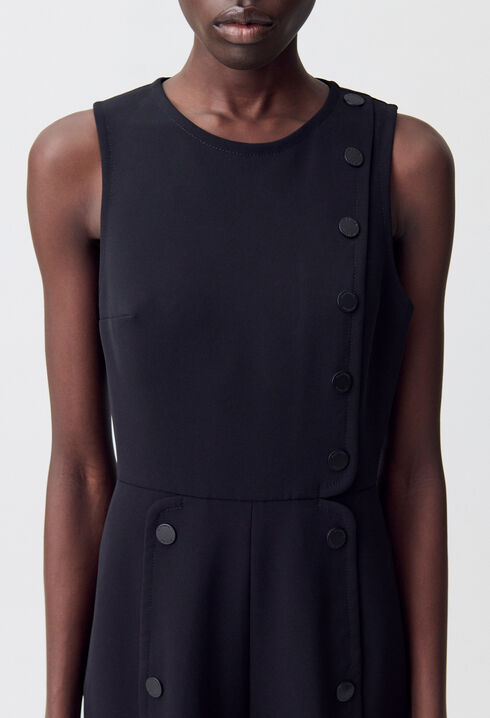 Sleeveless Long Jumpsuit