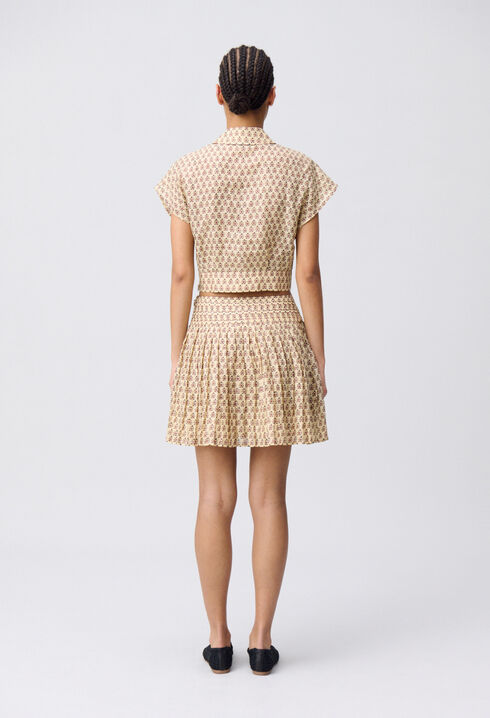 Chemise fluide courte