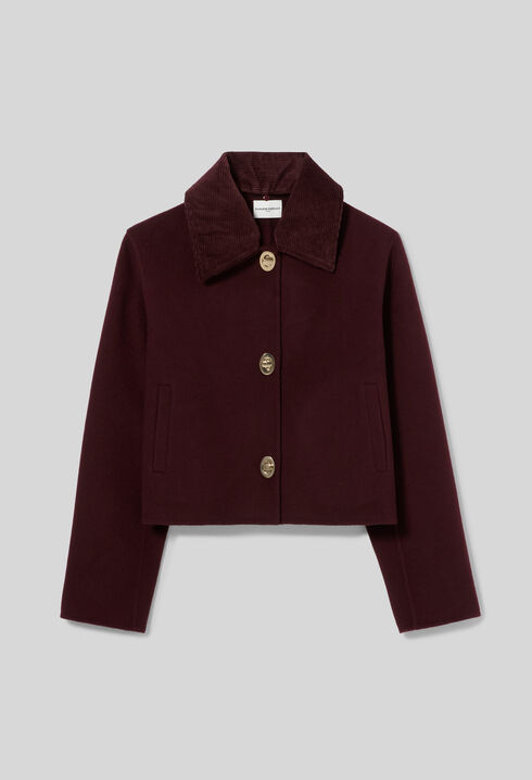 Kastige Cordjacke