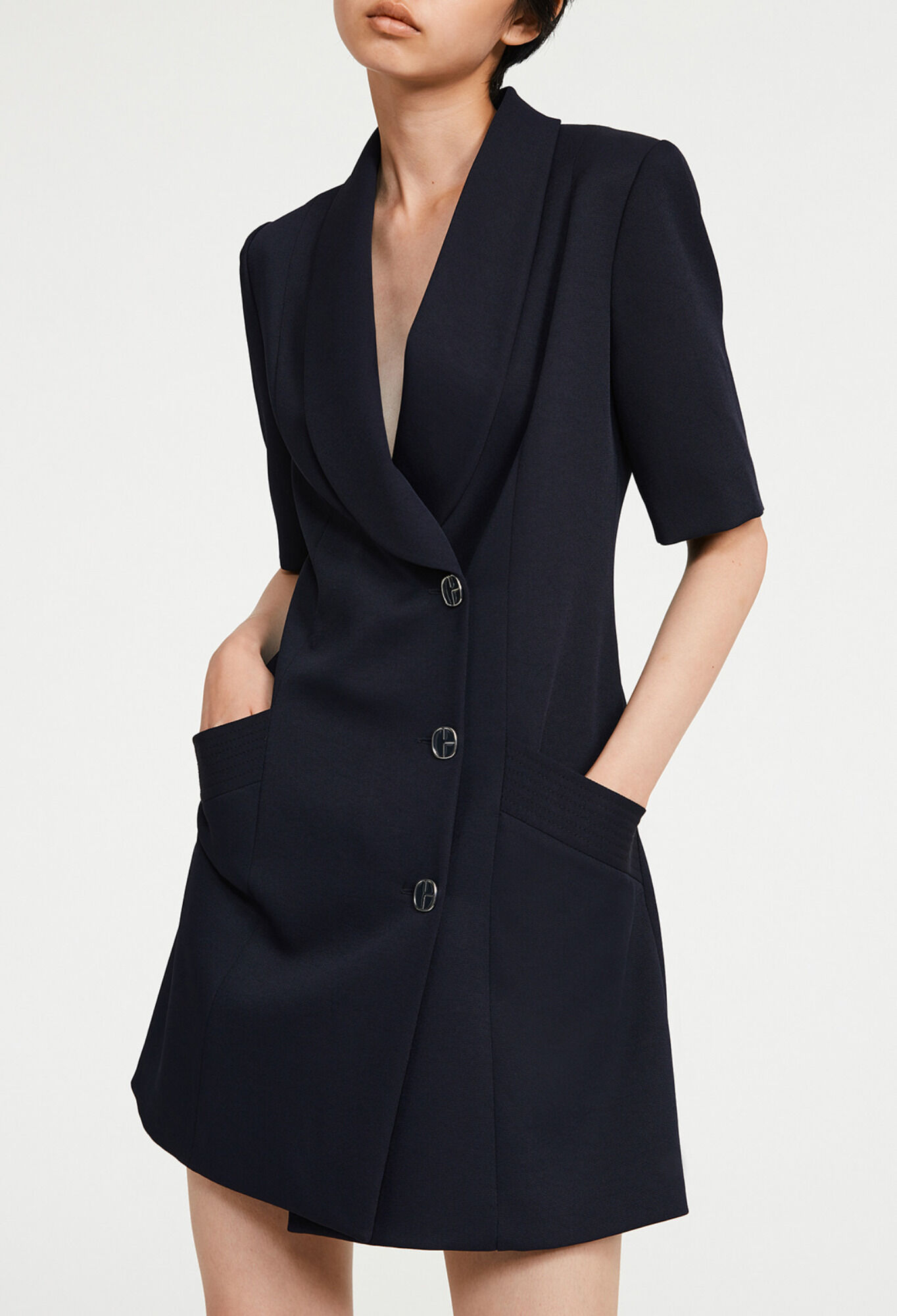 Robe tailleur marine pour femme Claudie Pierlot