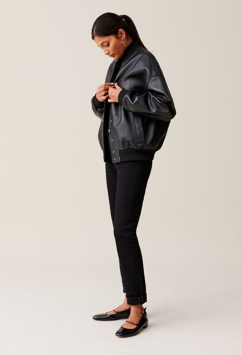 Veste bomber cuir Jean Toto