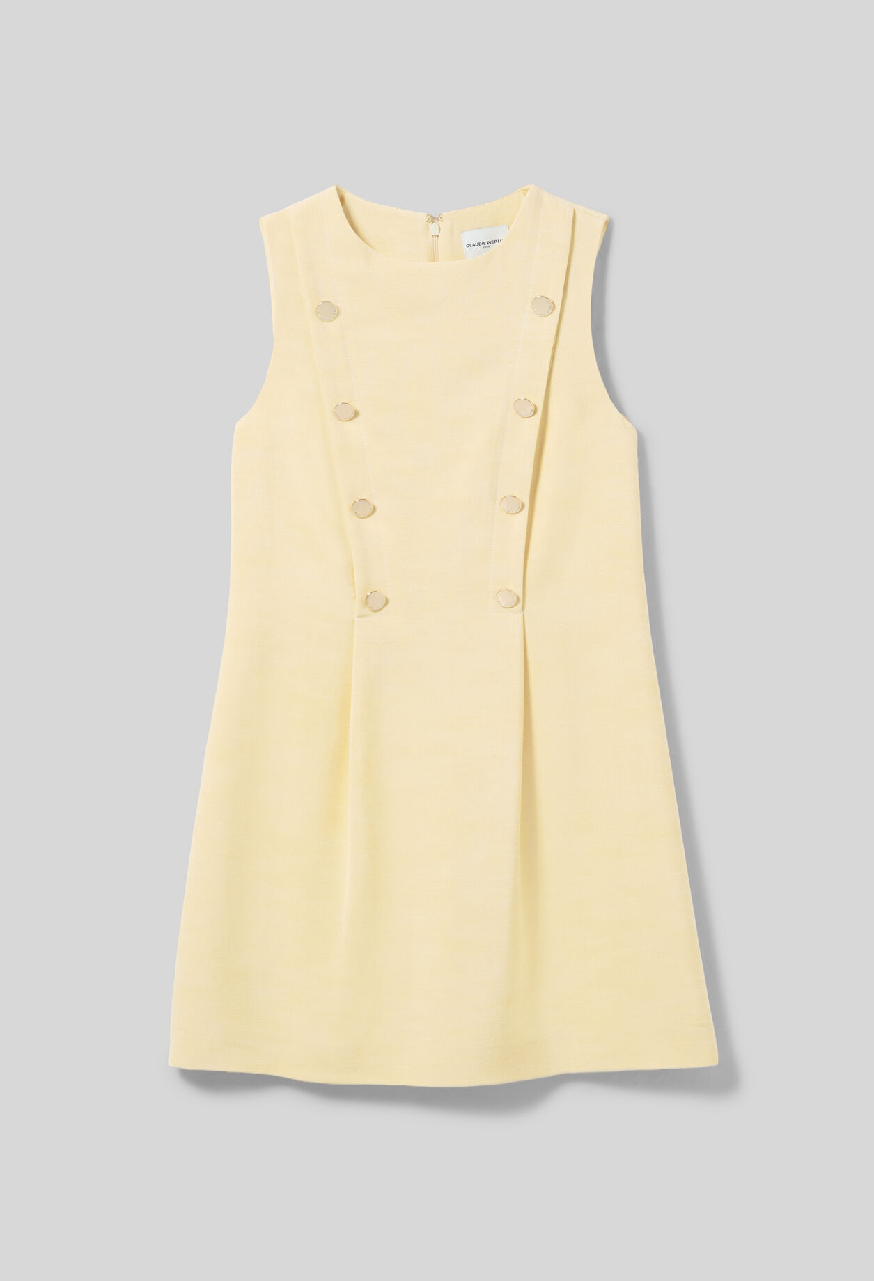 Tailliertes kurzes Kleid