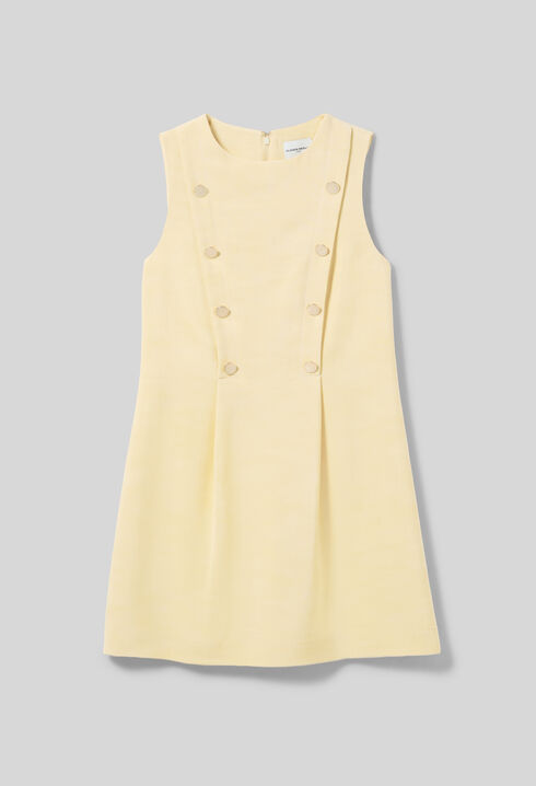 Tailliertes kurzes Kleid