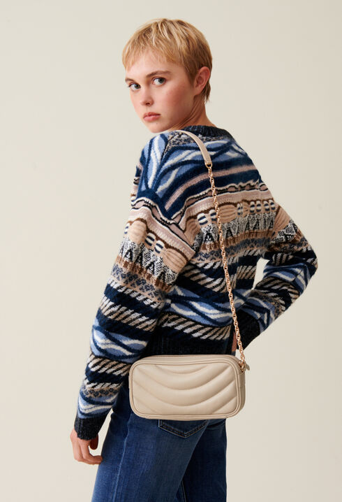 Gesteppte Alba Ledertasche