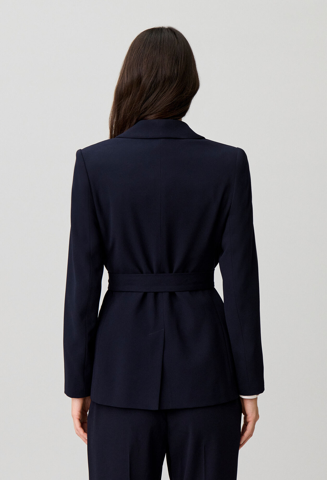 Double-breasted tailored jacket