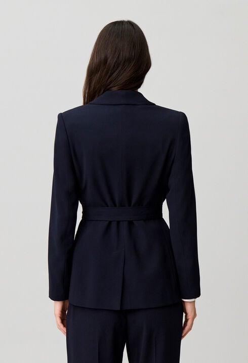 Veste tailleur crois&eacute;e