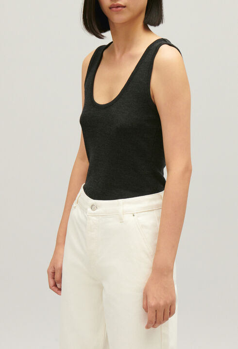 Tanktop aus Wolle