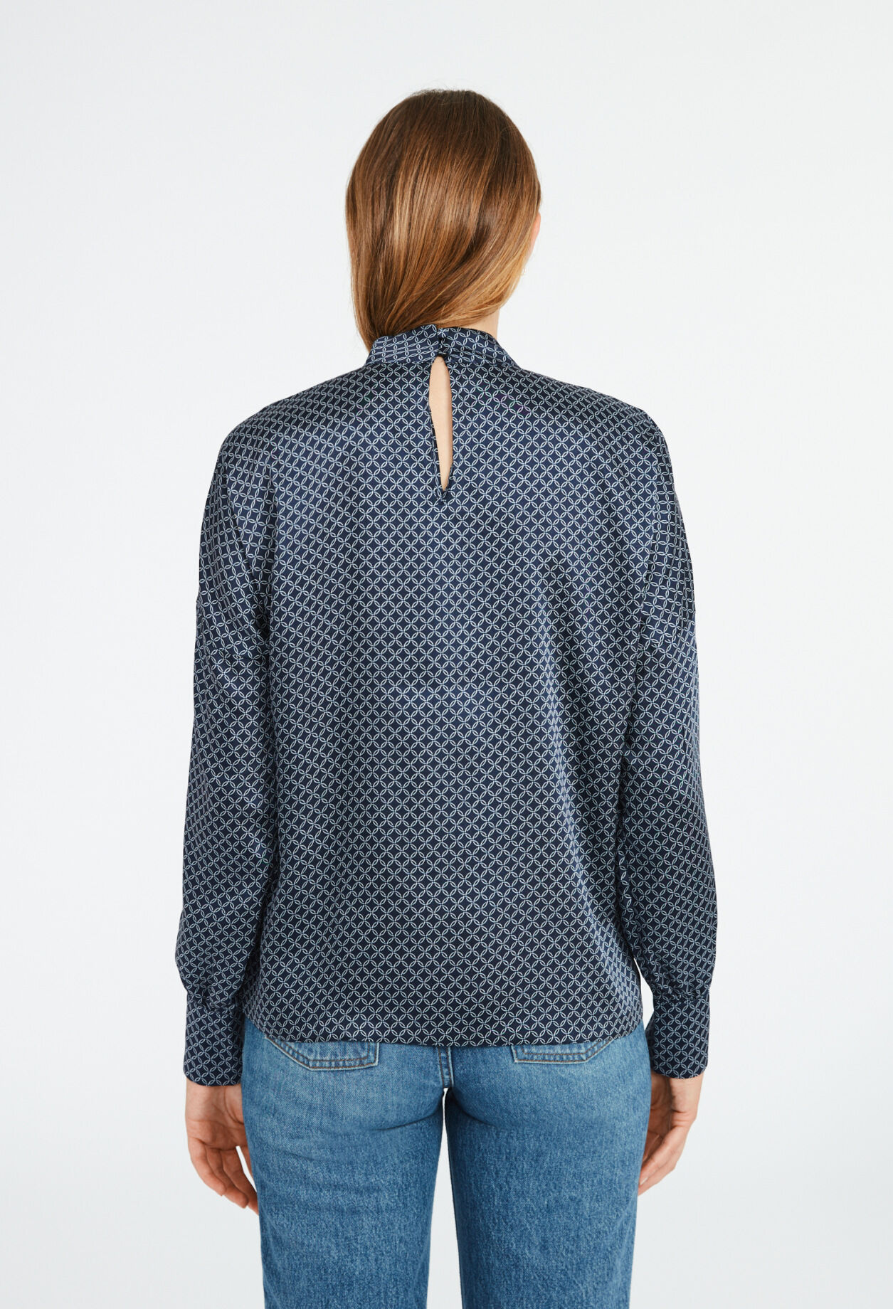 Blouse imprimé géométrique