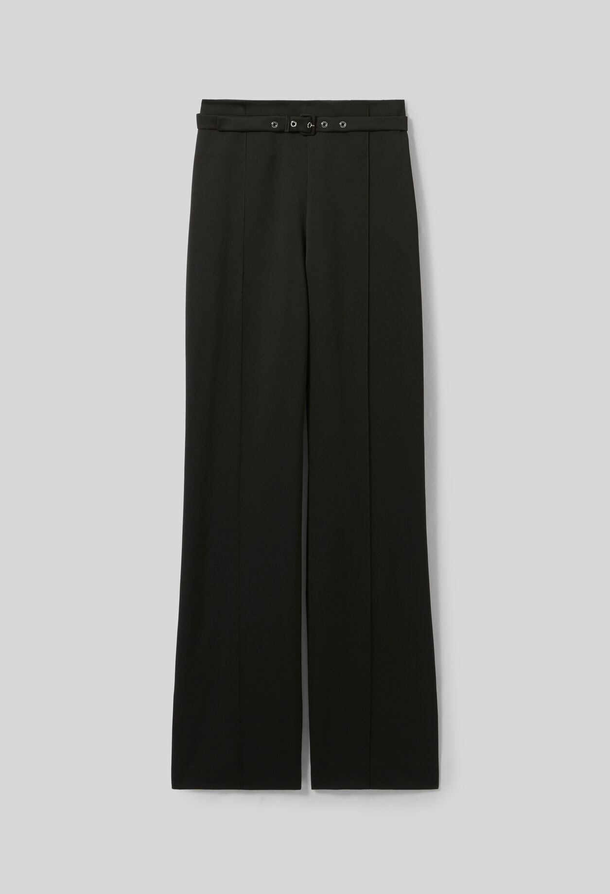 Pantalon droit satiné