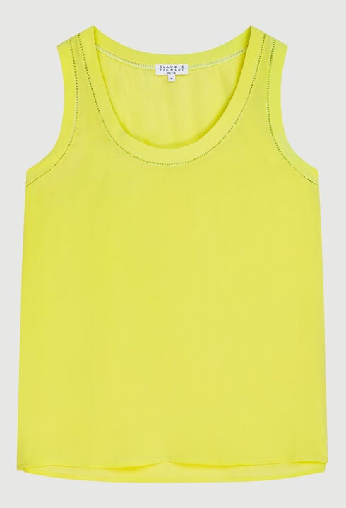 Plain vest top