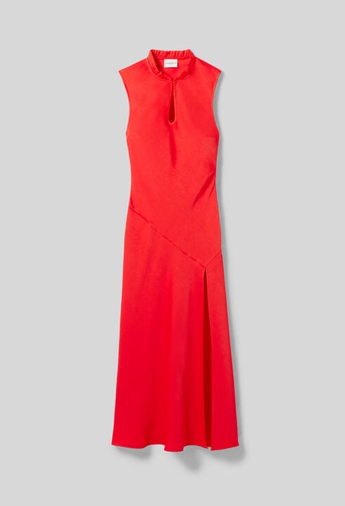 Flie&szlig;endes Midi-Kleid