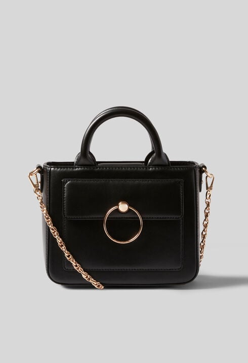 Sac Anouck cuir lisse chaîne